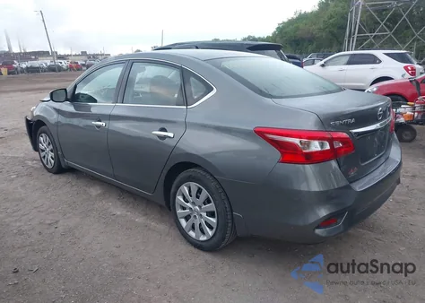 2017 Nissan Sentra S из США, поврежденный, VIN 3N1AB7AP6HY265674